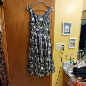 Emily & Fin dress in palm print XS